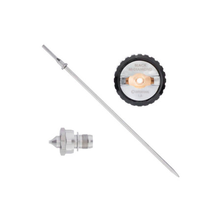 Комплект форсунок HVLP Intertool-Storm 1.8 мм PT-0163 × PT-0164 × PT-0168 (PT-2618)