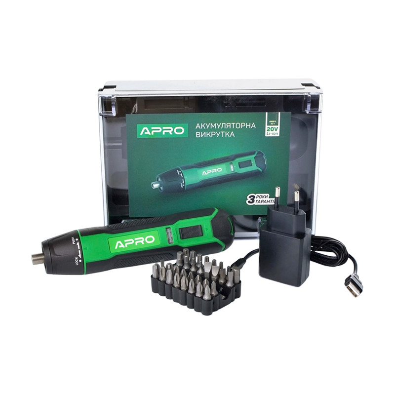 Отвертка аккумуляторная Apro SD-1 (895612)