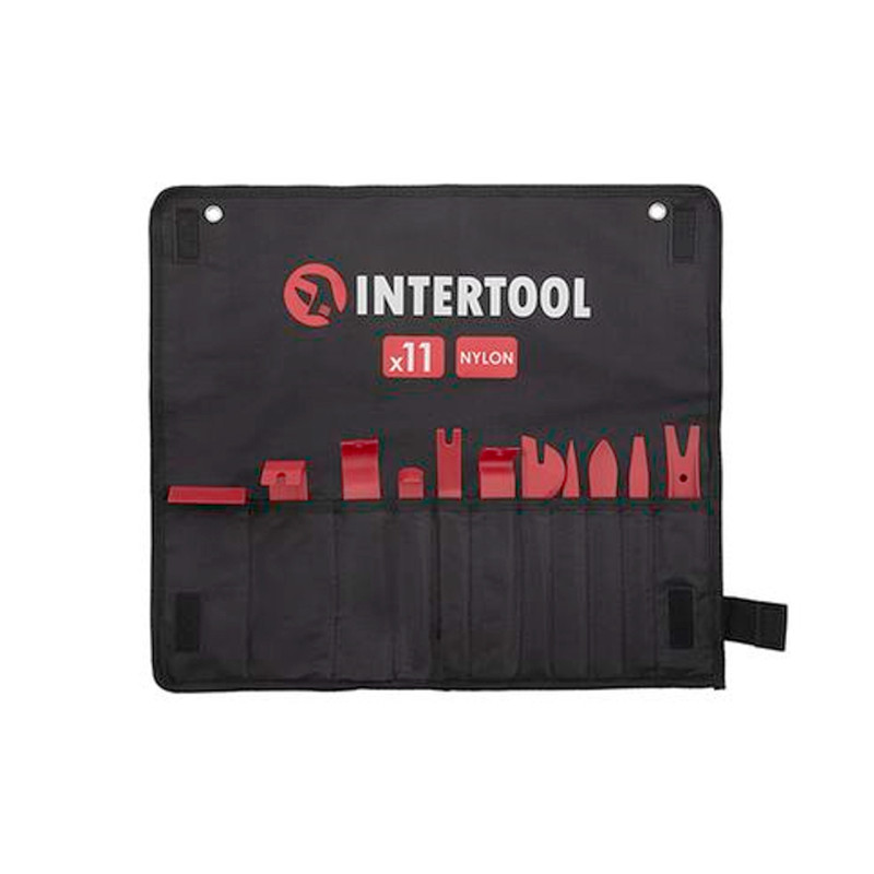 Набор съемников клипс и обшивки салона Intertool 11шт (AT-0152)