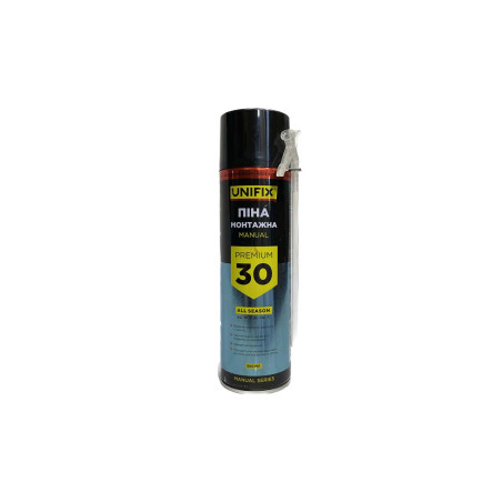 Пена монтажная Unifix 500мл x 30л ручная (951243)