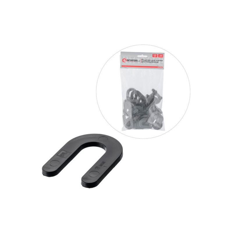 Подкова для плитки Intertool 3мм (50шт) (KT-4944)