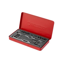 Набор метчиков и плашек Intertool M3 x 4 x 5 x 6 x 8 x 10 (14ед) (SD-8024)