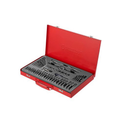 Набор метчиков и плашек Intertool M3 x 4 x 5 x 6 x 7 x 8 x 10 x 12 (52ед) (SD-8052)