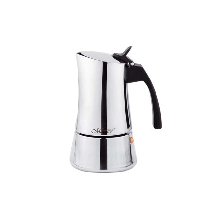 Кофеварка гейзерная нержавеющая Maestro 200мл (MR-1668-4)