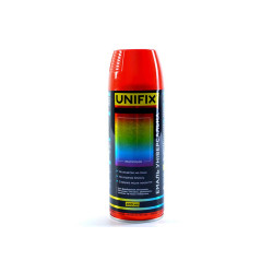 Эмаль универсальная Unifix 400мл RAL 3020 красный (951020)