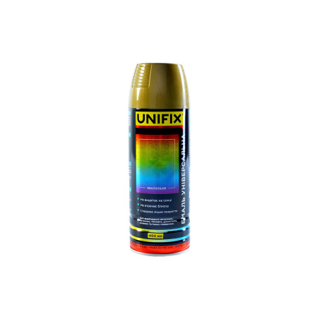 Эмаль универсальная Unifix 400мл золото (951051)