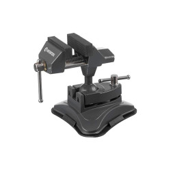 Тиски шарнирные Intertool 70мм x 360° вакуумное крепление (HT-0096)