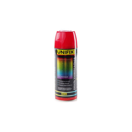 Эмаль универсальная Unifix 400мл RAL 3001 красный сигнальный (951018)