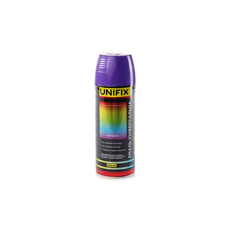 Эмаль универсальная Unifix 400мл RAL 4005 сине-сиреневый (951021)