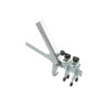 Ключ для систем выравнивания плитки Mastertool 230мм Mini x Maxi (81-0504)