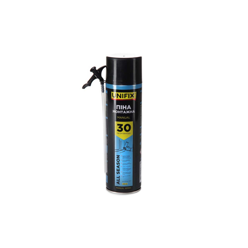Пена монтажная Unifix 500мл x 30л ручная (951284)