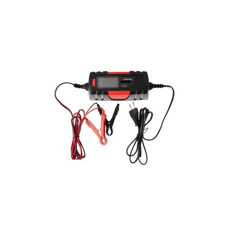 Зарядное устройство Intertool 6В-12В x 1-4.5А (AT-3026)