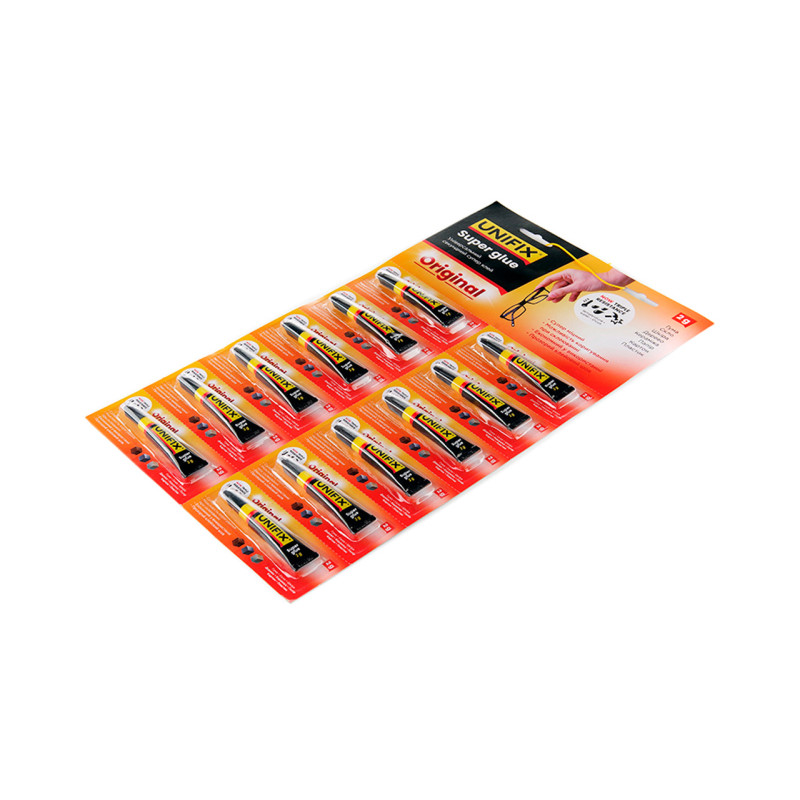 Супер клей Unifix 2г Original 12шт (940001) (12 шт.)