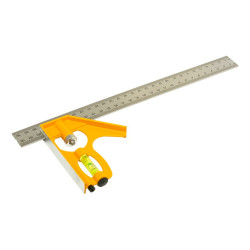 Угольник столяра Mastertool 300мм x 90° x 45° (30-3510)