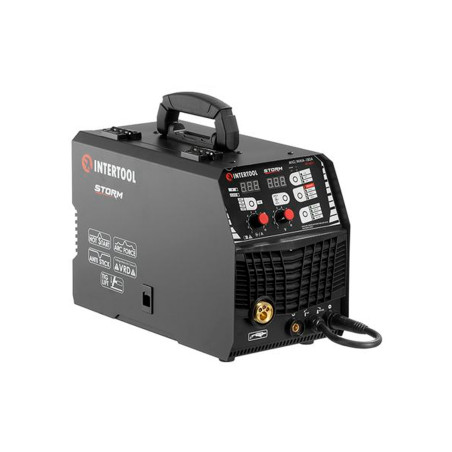 Полуавтомат инверторный Intertool-Storm MIG/MMA-180A x 4800Вт (WT-4011)