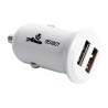 Автомобильное зарядное устройство 12 Atelie 2 USB x 5V x 2.1A белый (951801)