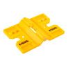 Уровень угловой магнитный Mastertool 90-180° x 3 капсулы (30-0892)
