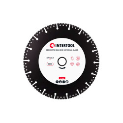 Диск алмазный Intertool 230мм сегмент универсальный (CT-1012)
