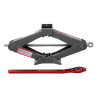 Домкрат механический Intertool 1.5т x 90-370мм ромбовидный с трещоткой (GT0183)