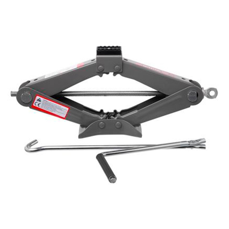 Домкрат механический Intertool 1.5т x 90-370мм ромбовидный (GT0182)