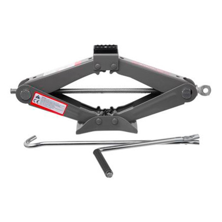Домкрат механический Intertool 1.5т x 90-370мм ромбовидный (GT0182)