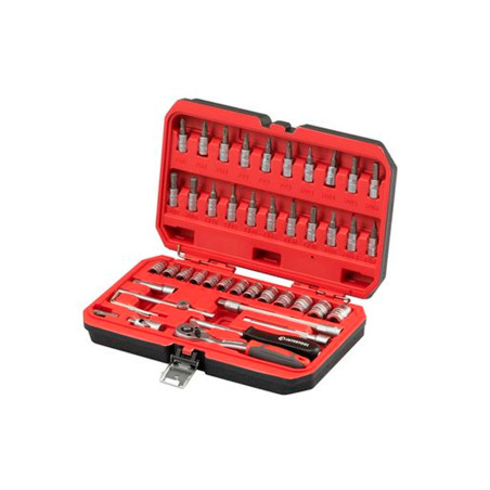 Набор инструмента Intertool 1/4" x 48ед RED (ET-9048)