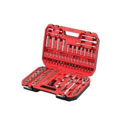 Набор инструмента Intertool 1/4" x 1/2" x 94ед RED (ET-9094)
