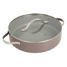 Кастрюля антипригарная Maestro 280мм x 3.9л низкая Ceramic (MR-4009-28S)