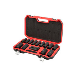 Набор головок ударных Intertool-Storm 1/2" x 10-32мм удлиненные (15шт) (ET-8504)