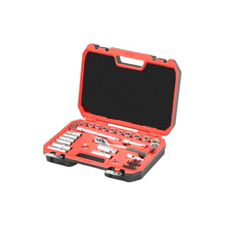 Набор инструмента Intertool 3/8" x 39ед RED (ET-9039)