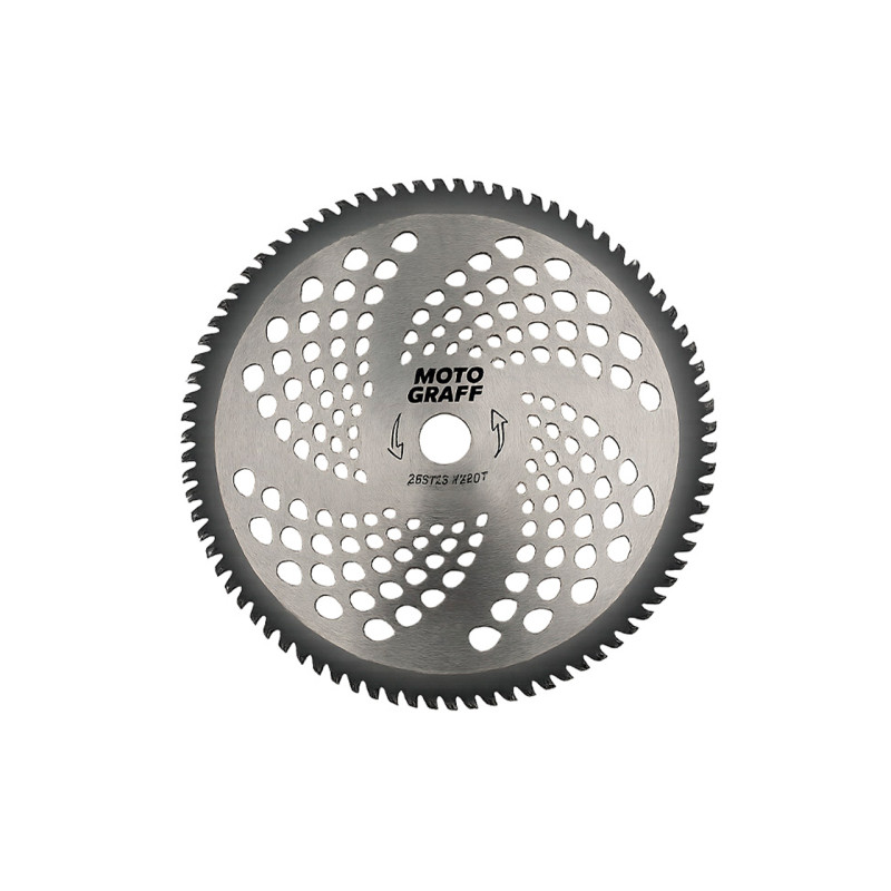 Диск для триммера MotoGraff 255мм x 80T победит (775)