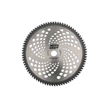 Диск для триммера MotoGraff 255мм x 80T победит (775)
