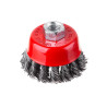 Щетка торцевая Intertool 65 мм плетеная (BT-2065)