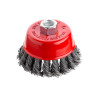 Щетка торцевая Intertool 75 мм плетеная (BT-2075)