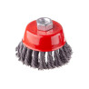 Щетка торцевая Intertool 85 мм плетеная (BT-2085)