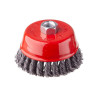 Щетка торцевая Intertool 100 мм плетеная (BT-2100)
