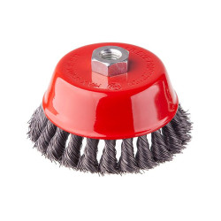Щетка торцевая Intertool 125 мм плетеная (BT-2125)