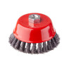 Щетка торцевая Intertool 125 мм плетеная (BT-2125)