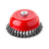 Щетка торцевая Intertool 150 мм плетеная (BT-2150)