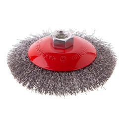 Щетка конусная Intertool 115 мм рифленая (BT-5115)
