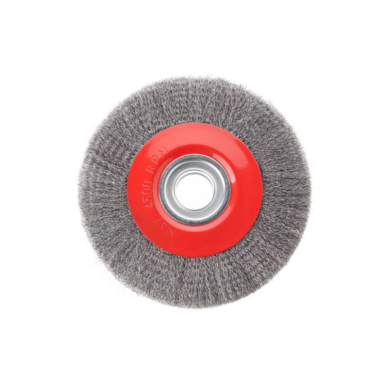 Щетка дисковая Intertool 200 мм рифленая (BT-6200)