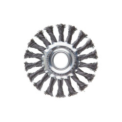 Щетка дисковая Intertool 115 мм плетеная (BT-7115)