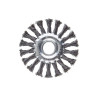 Щетка дисковая Intertool 115 мм плетеная (BT-7115)