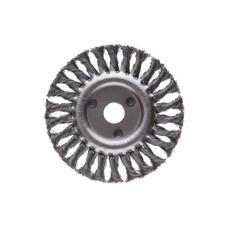 Щетка дисковая Intertool 150 мм плетеная (BT-7150)