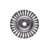 Щетка дисковая Intertool 180 мм плетеная (BT-7180)