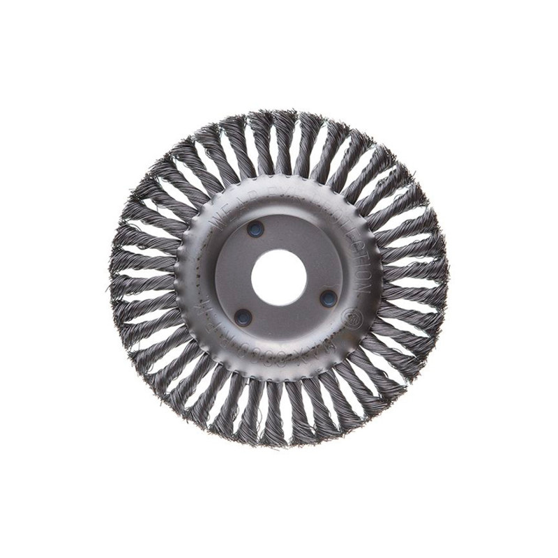 Щетка дисковая Intertool 200 мм плетеная (BT-7200)