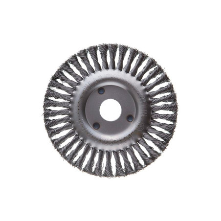 Щетка дисковая Intertool 200 мм плетеная (BT-7200)
