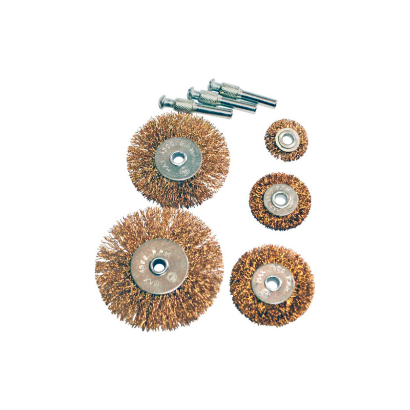 Набор щеток Mastertool 25 x 38 x 50 x 63 x 75 мм 5 шт. (19-9500)