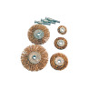 Набор щеток Mastertool 25 x 38 x 50 x 63 x 75 мм 5 шт. (19-9500)