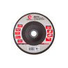 Круг лепестковый торцевой Intertool 180 мм Р80 (BT-0228)